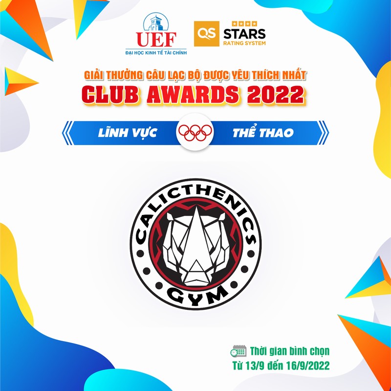 CÂU LẠC BỘ CASLISTHENICS VÀ GYM