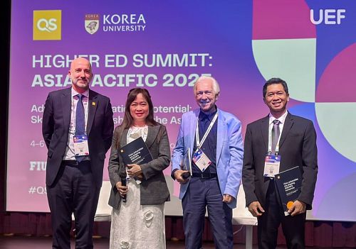 KeoWC2026 Leadership Delegation Attends QS Higher Ed Summit 2025 in the Republic of Korea